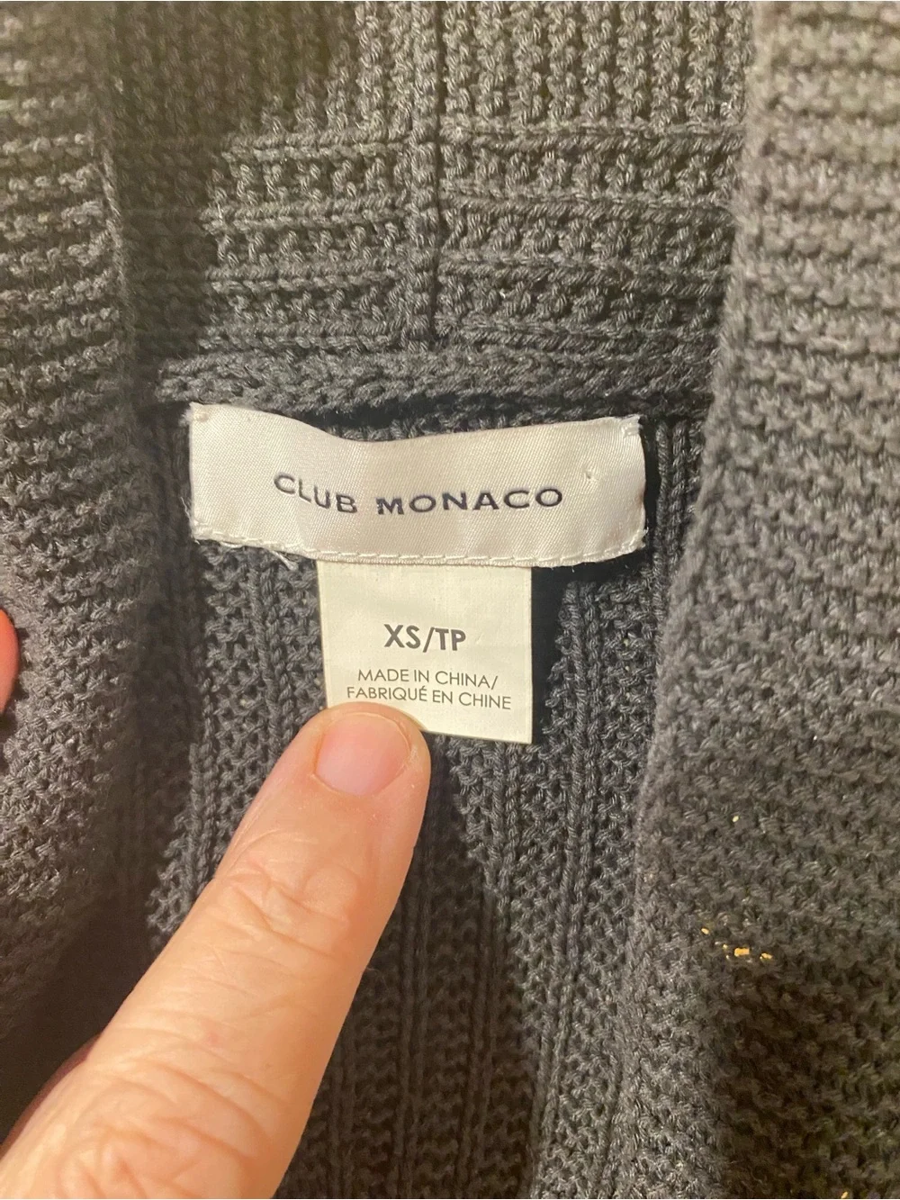 Club Monaco men open